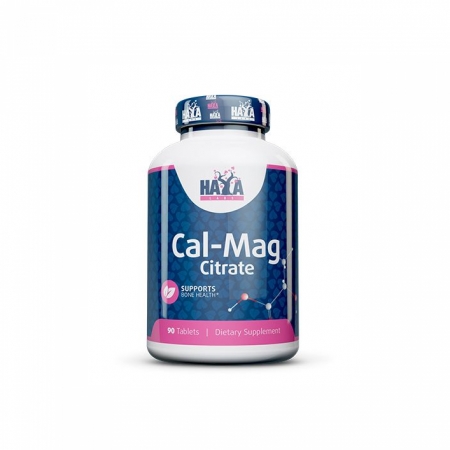 Haya Labs Cal – Mag Citrate (kalcis ir magnis) 90 tabl.
