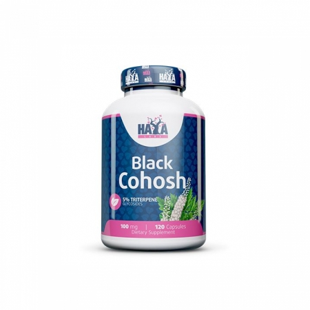 Haya Labs Black Cohosh (Juodojo šeivamedžio ekstraktas) 120 kaps.